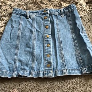 Jean skirt